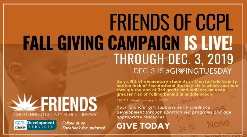 2019 Giving Campaign is Live!